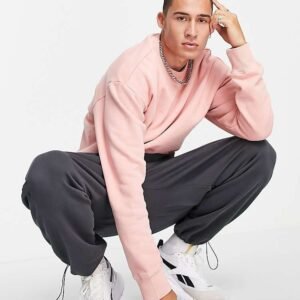 Reebok Oversized Crewneck Sweatshirt – Pink (Wholesale)