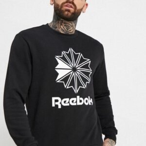 Reebok Starcrest Sweatshirt – Black (Wholesale)
